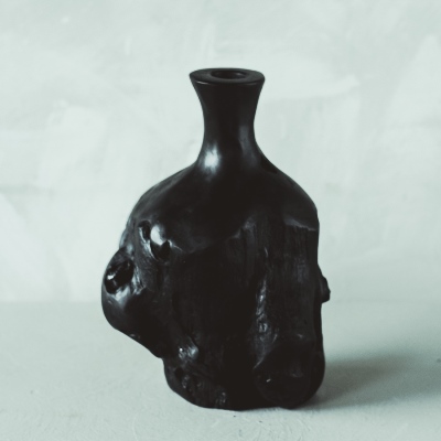 Vase Gendhul Fat Black