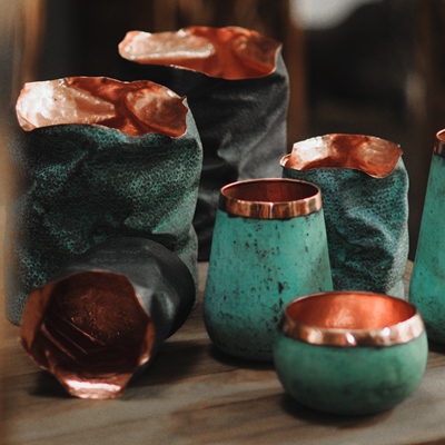 Vase Rochim Copper