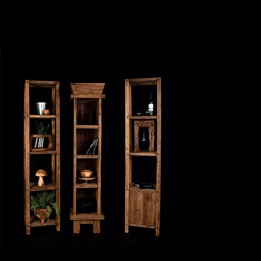 Bookcase sulur with door