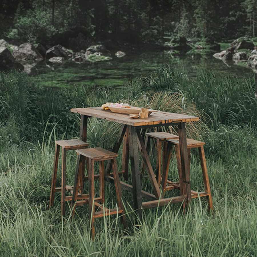 Bar Table Ranna Rustic